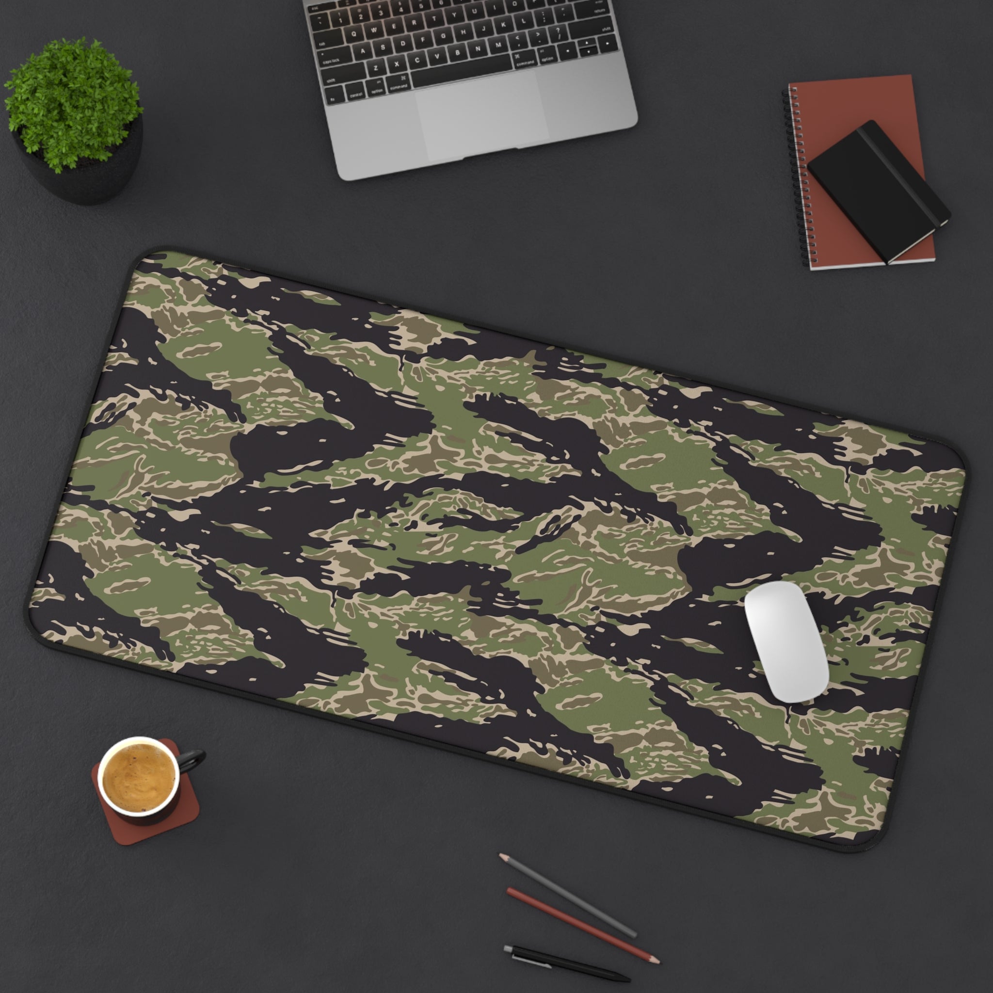 Tiger Stripe Camo Desk Mat