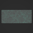 Warden Topo Desk Mat
