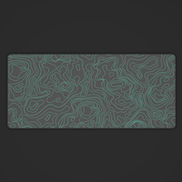 Warden Topo Desk Mat