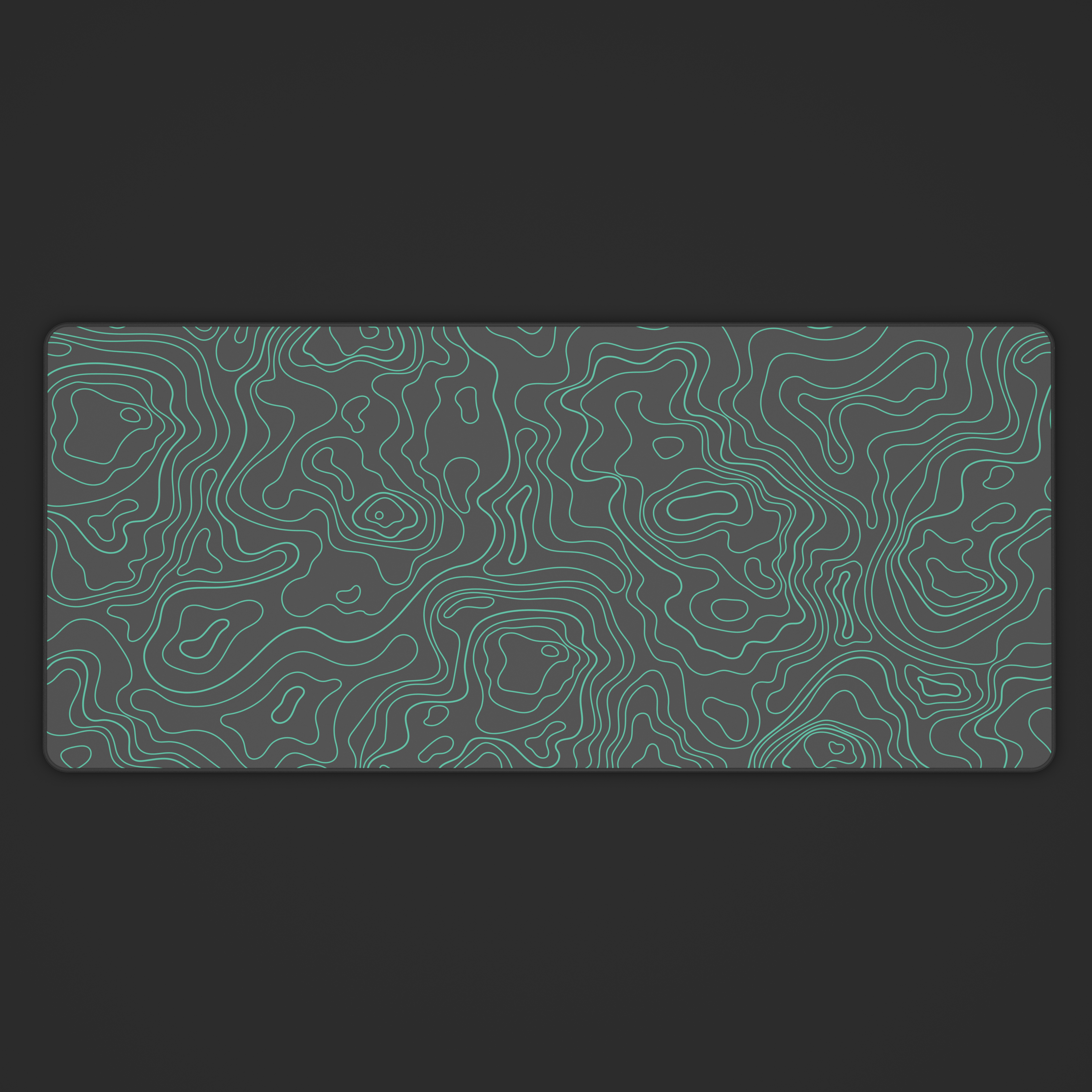 Warden Topo Desk Mat