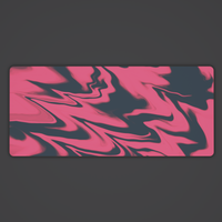 Vermilion Liquid Desk Mat