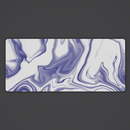 Perrywinkle Liquid Desk Mat