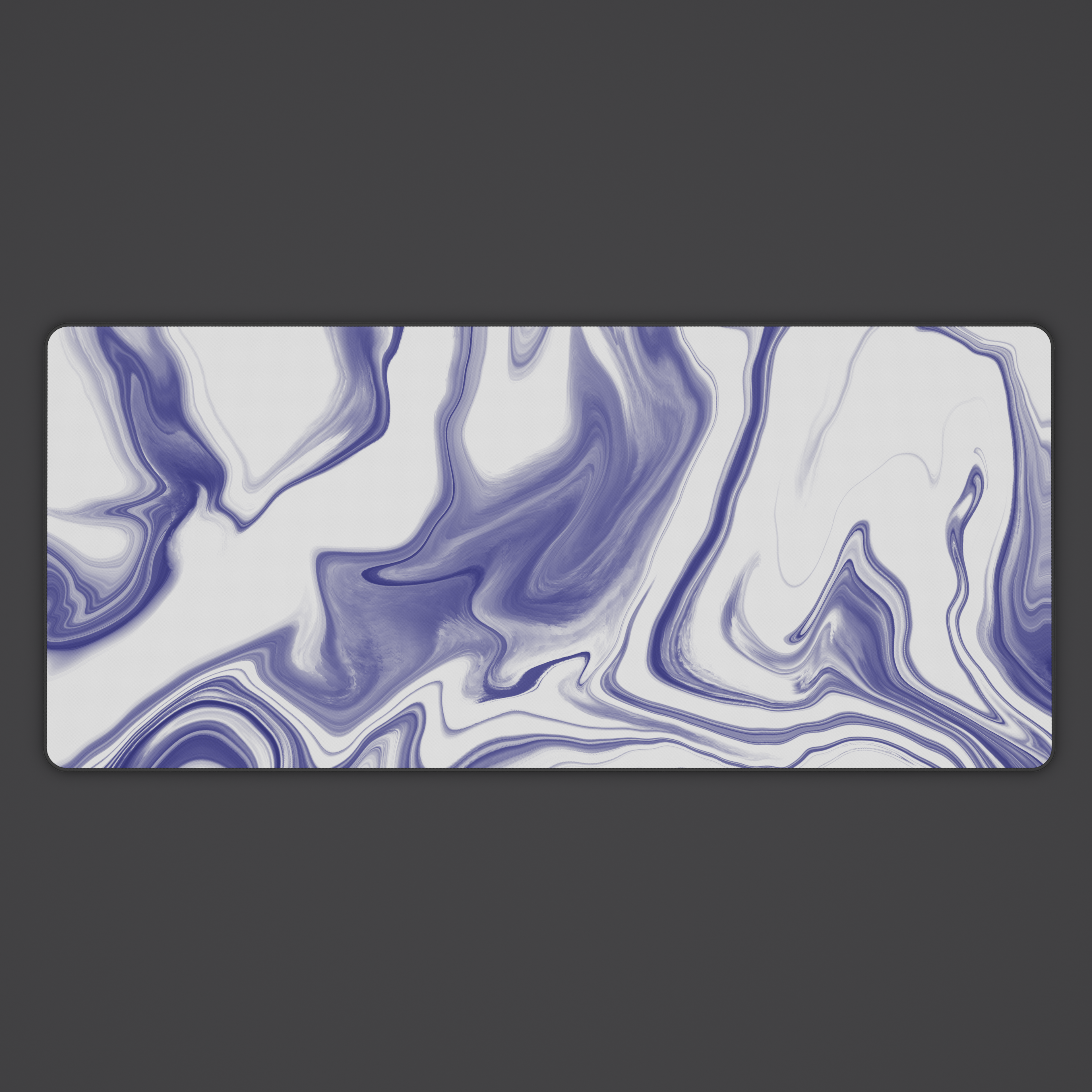 Perrywinkle Liquid Desk Mat