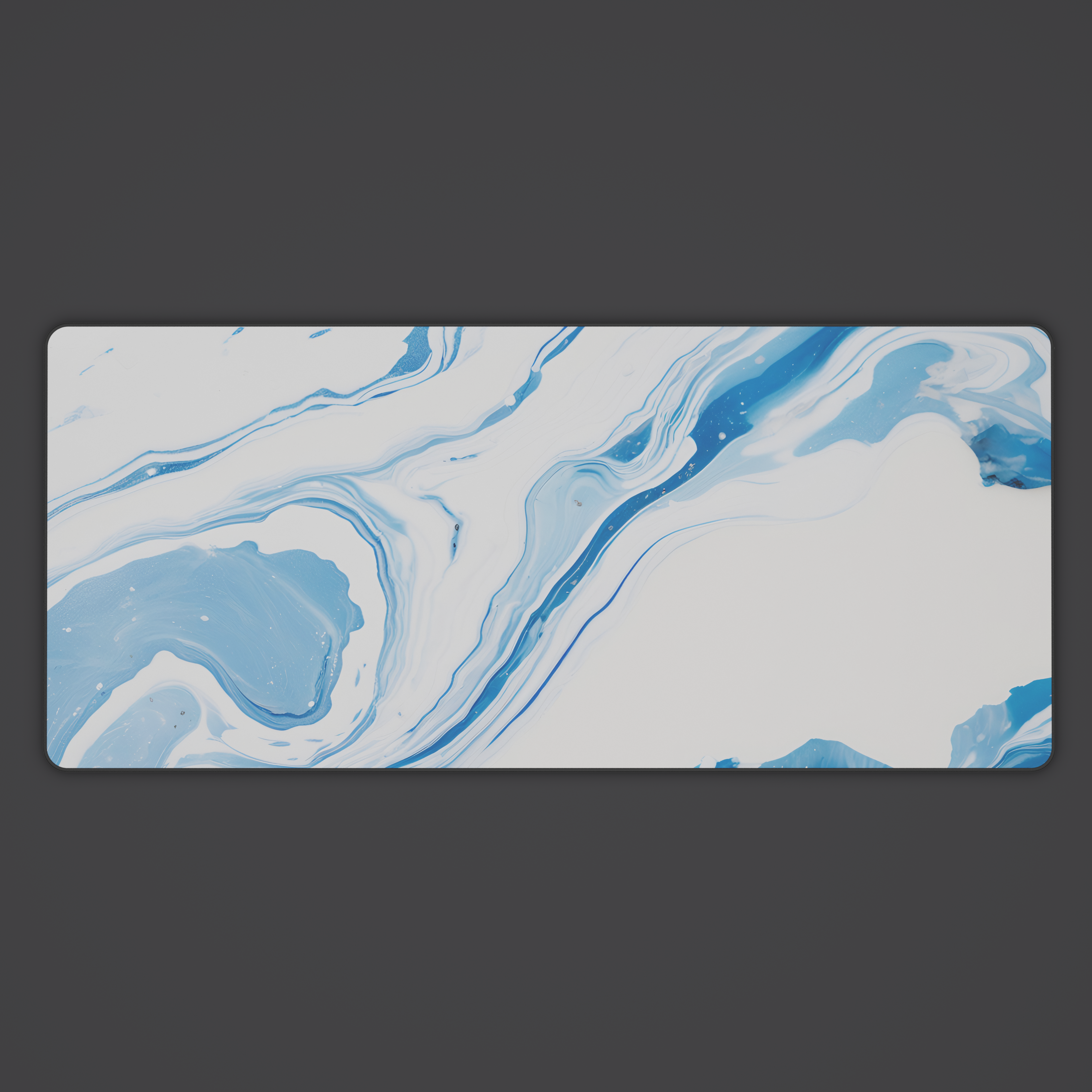 Iceberg Liquid Desk Mat