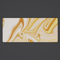Gilded Liquid Desk Mat