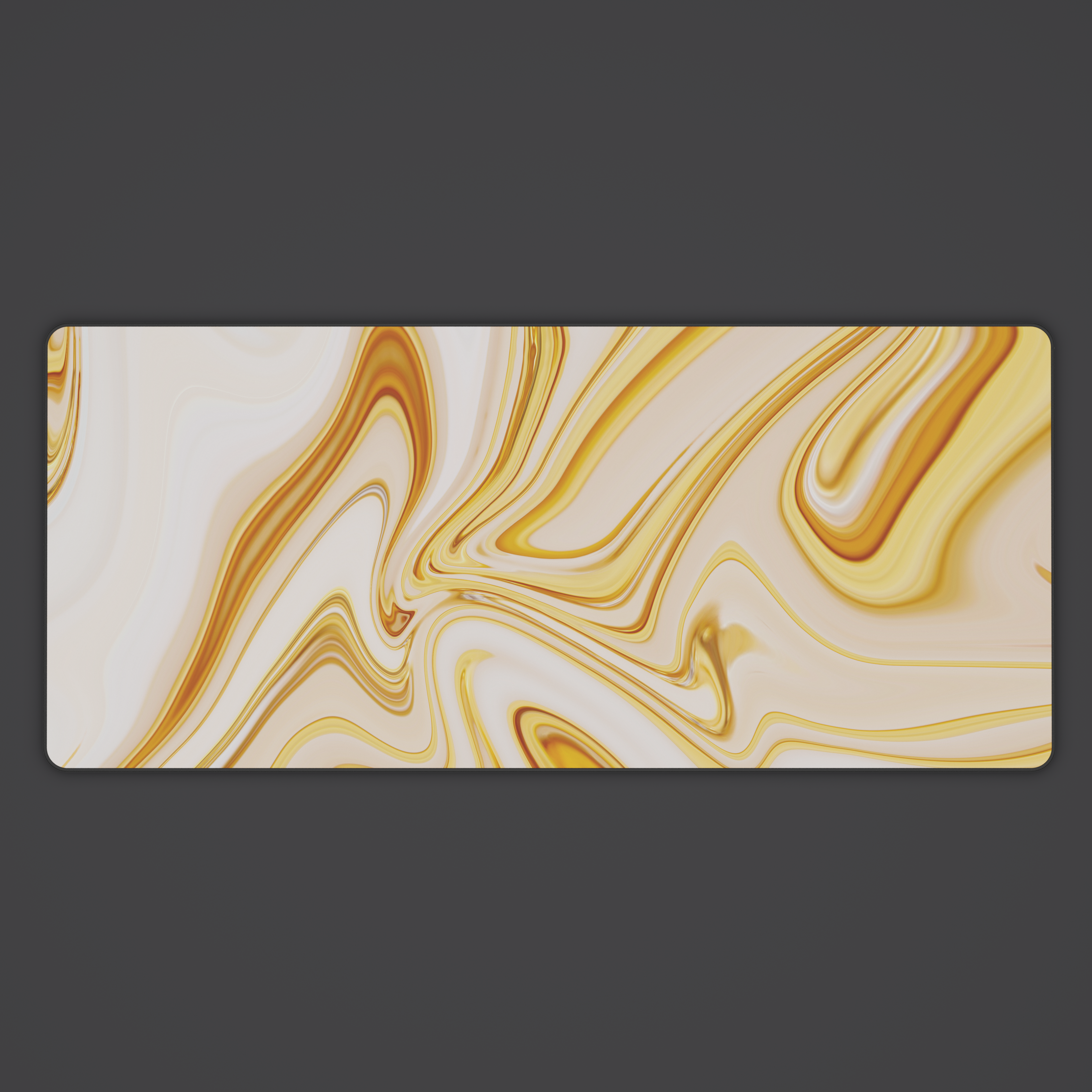 Gilded Liquid Desk Mat