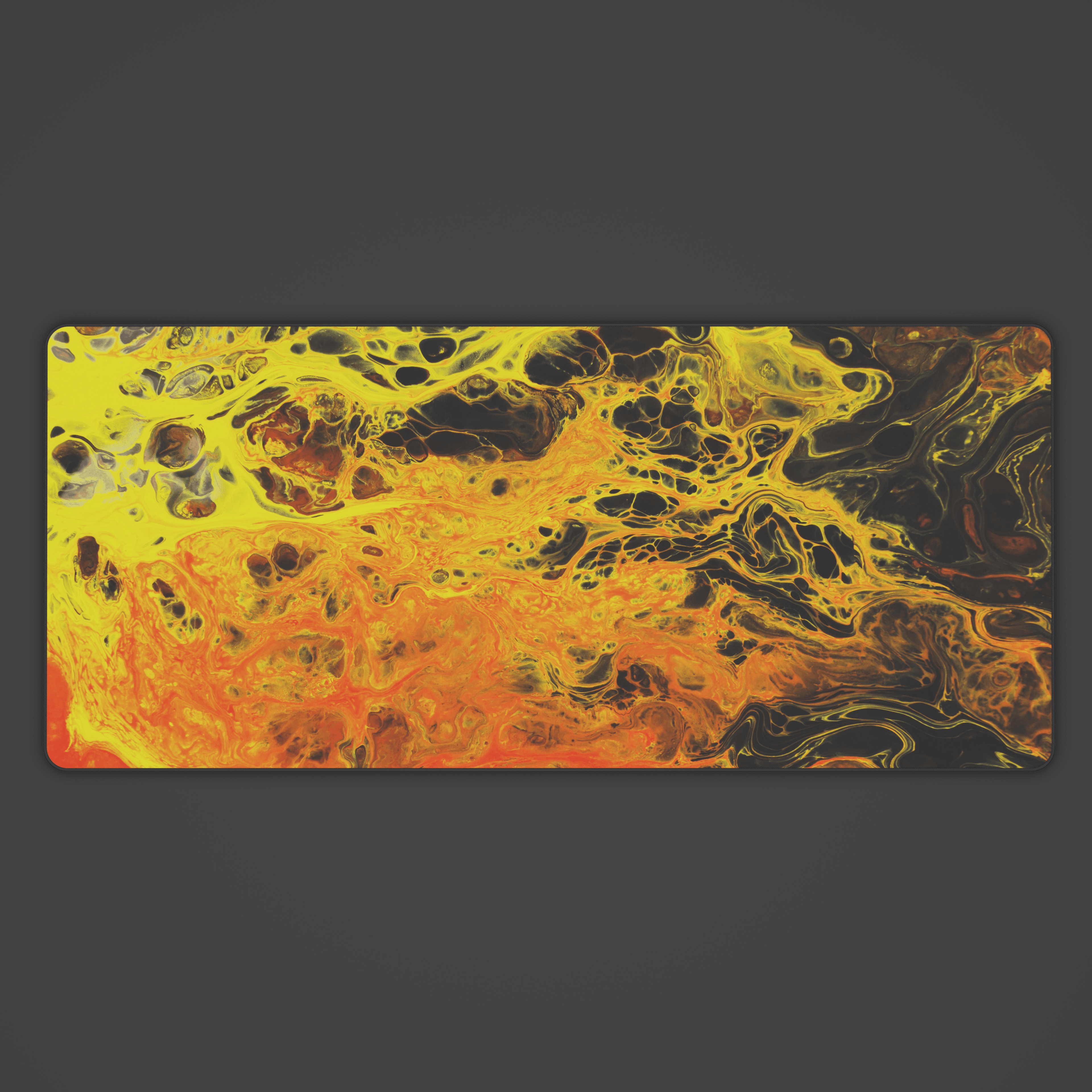 Inferno Liquid Desk Mat