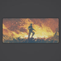 The Mercenary Fantasy Desk Mat
