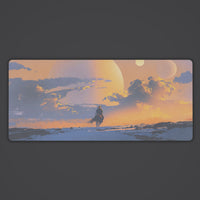Space Cowboy Fantasy Desk Mat