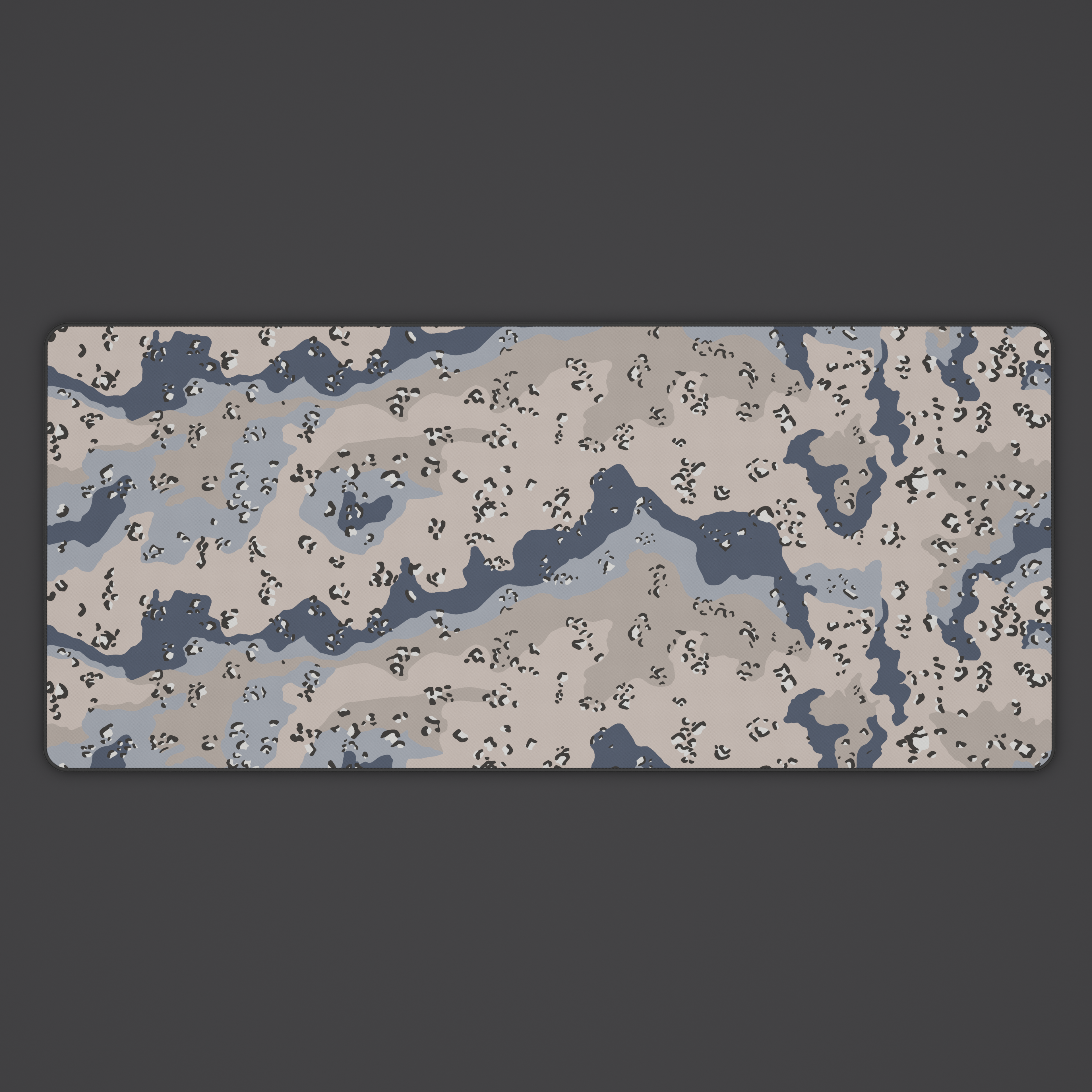 Blueberry Chocolate Chip Camo Desk Mat