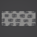 Urban T-Block Camo Desk Mat