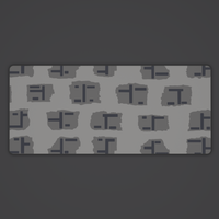 Urban T-Block Camo Desk Mat