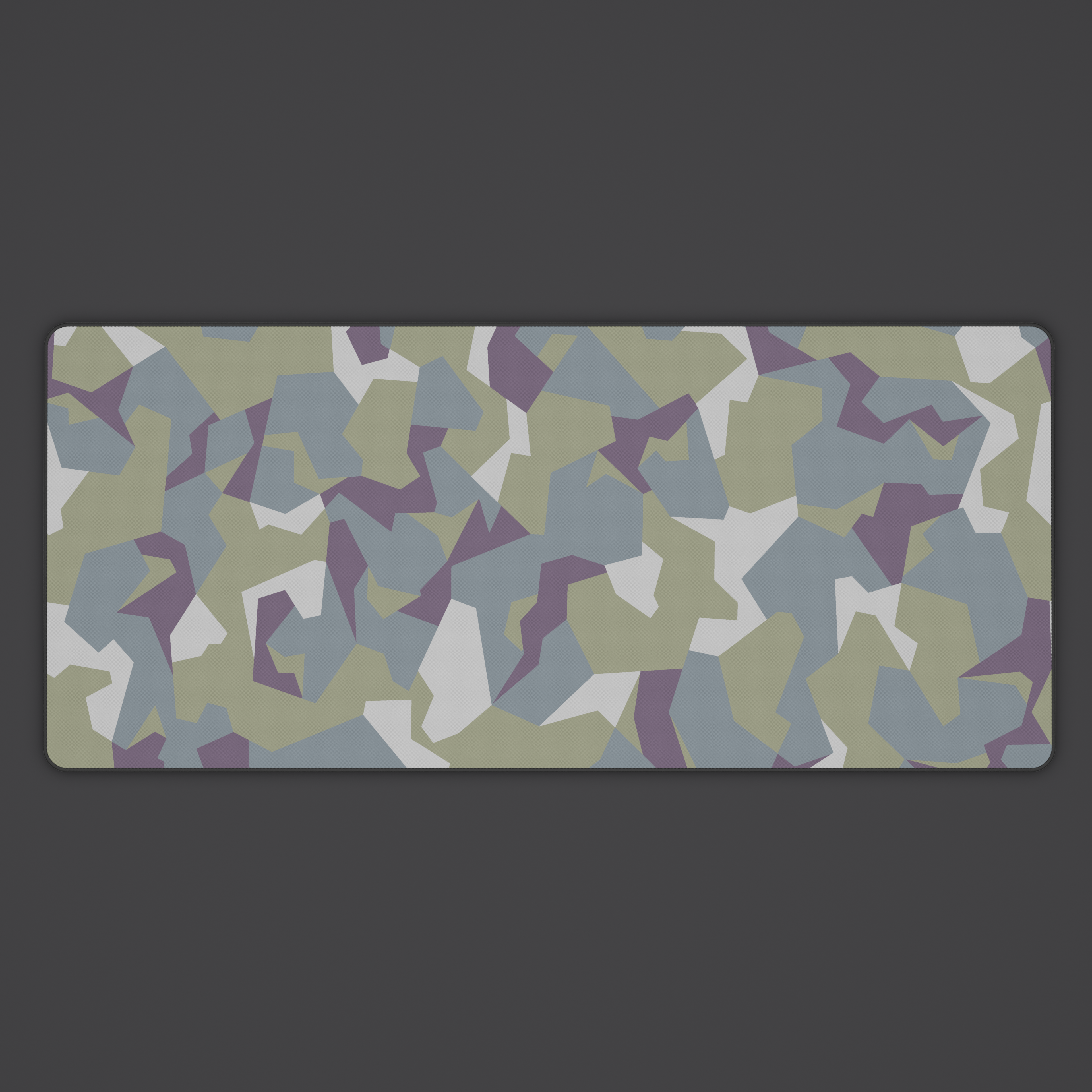 Swedish M90 Woodland-Urban Camo Desk Mat