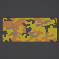 MW2 Fall Camo Desk Mat