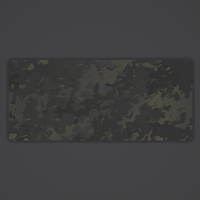 Multicam Black Camo Desk Mat