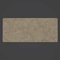 Coyote Topo Desk Mat