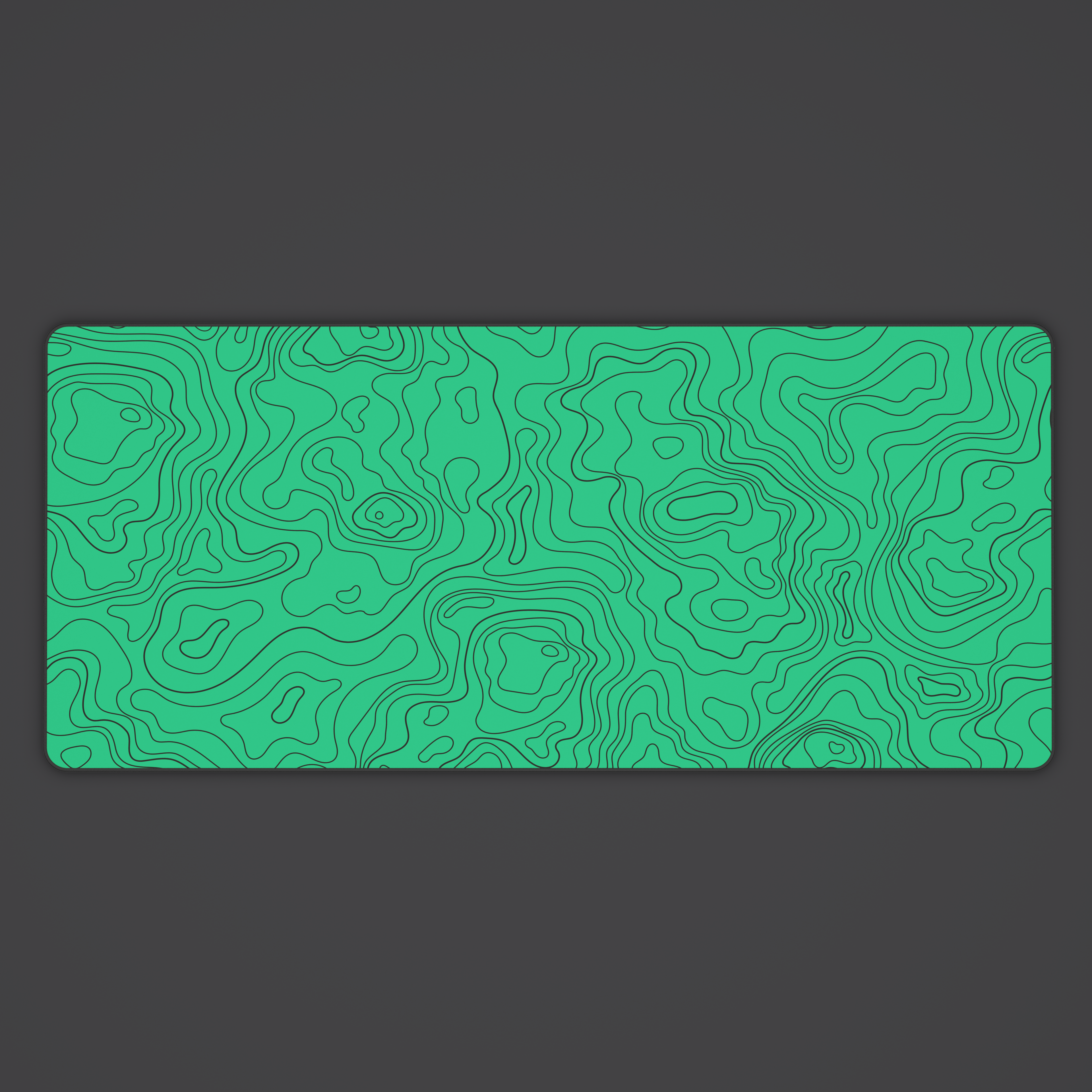 Emerald Topo Desk Mat