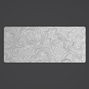 Haze Topo Desk Mat