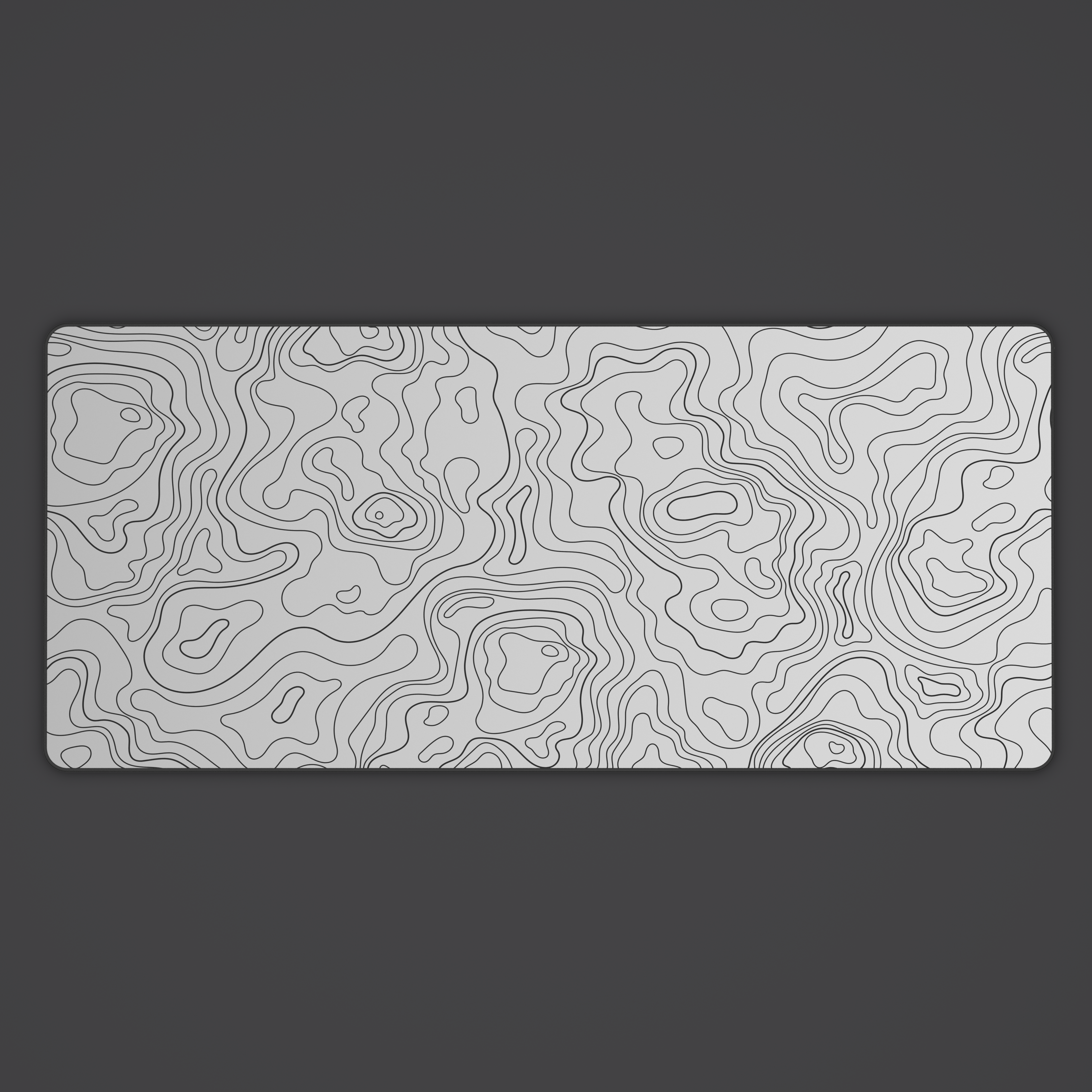 Haze Topo Desk Mat