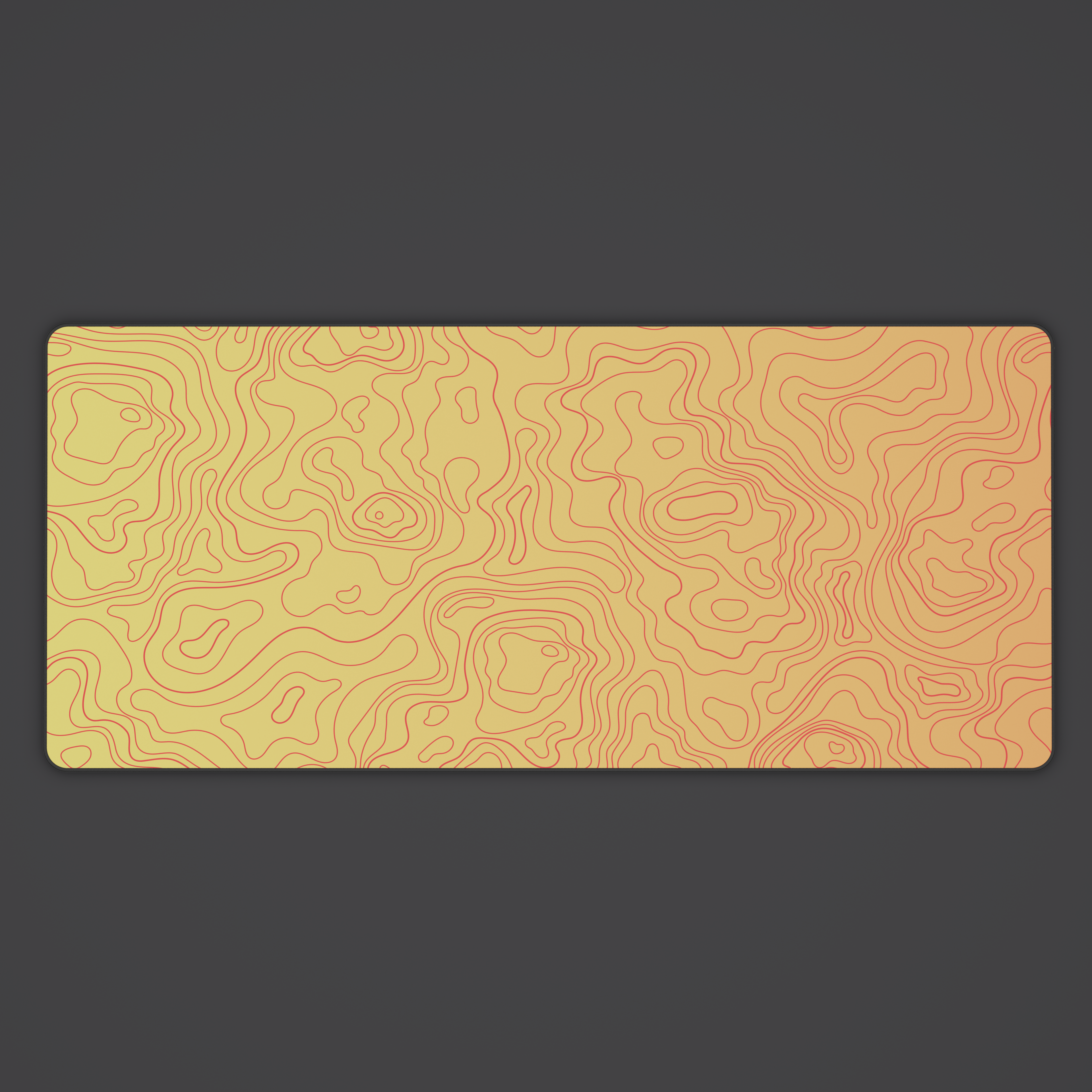 Molten Topo Desk Mat