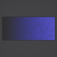 Nightfall Topo Desk Mat