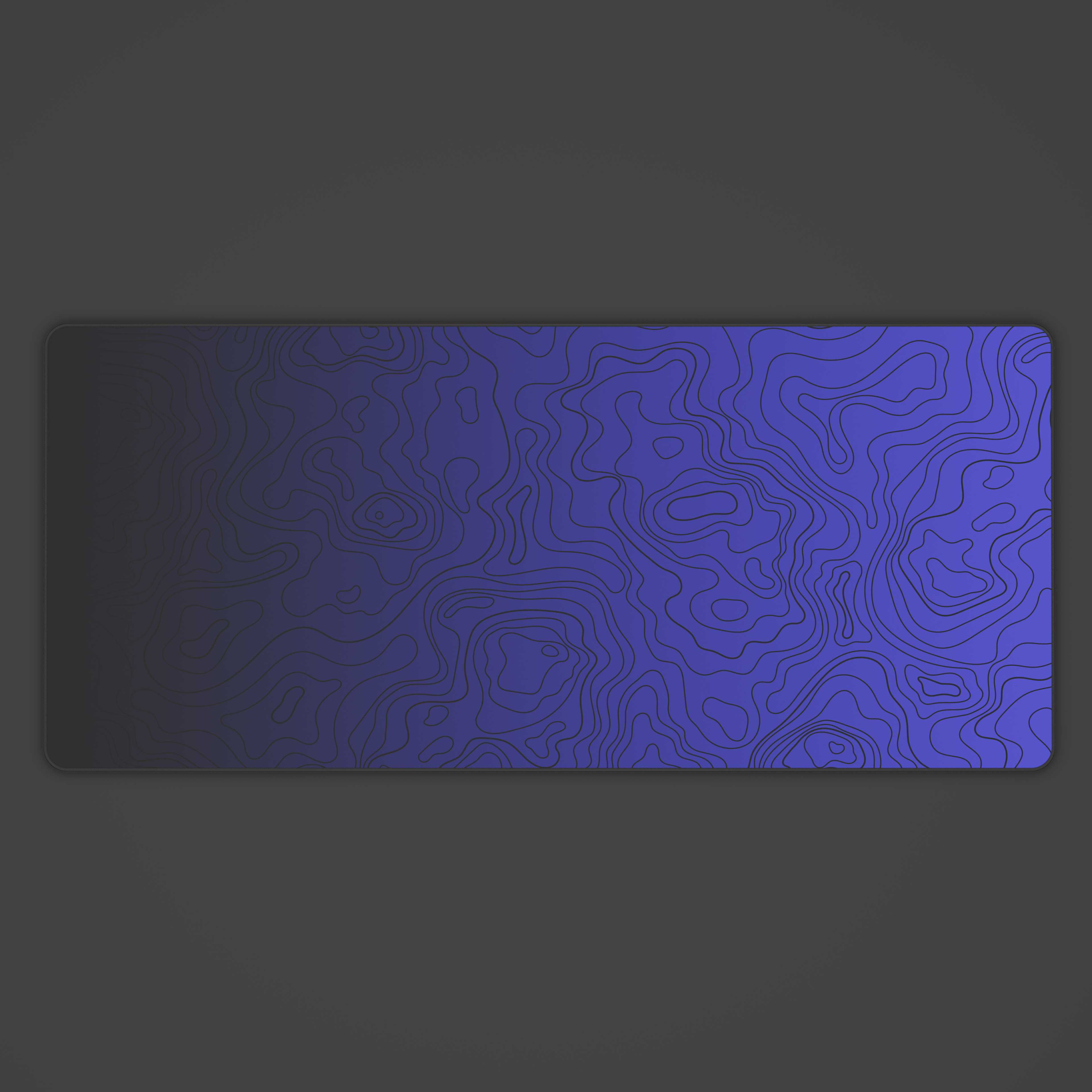 Nightfall Topo Desk Mat