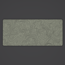 Olive Drab Topo Desk Mat