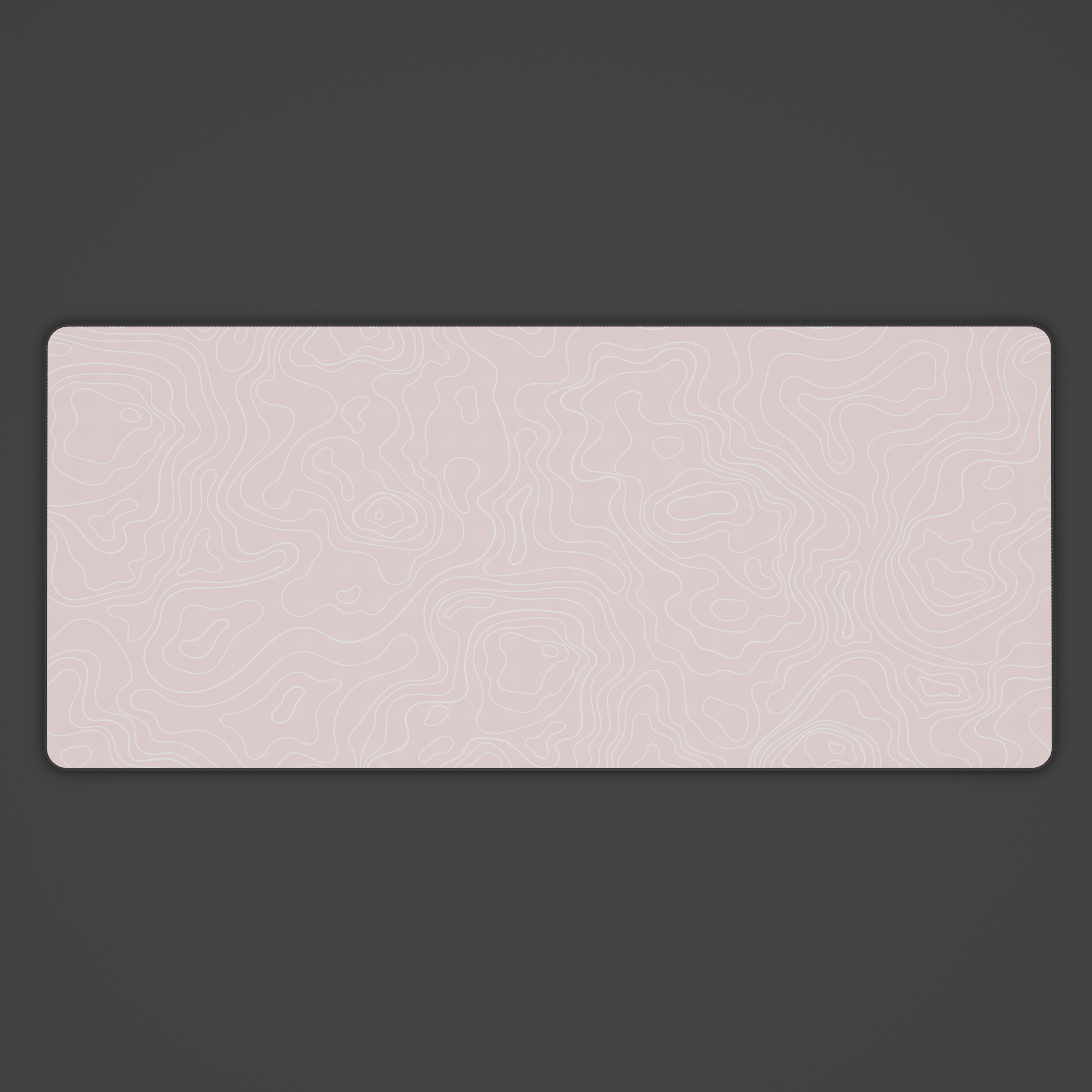 Rose Topo Desk Mat