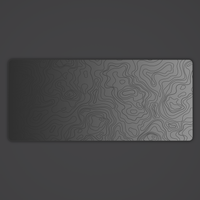 Shadow Topo Desk Mat