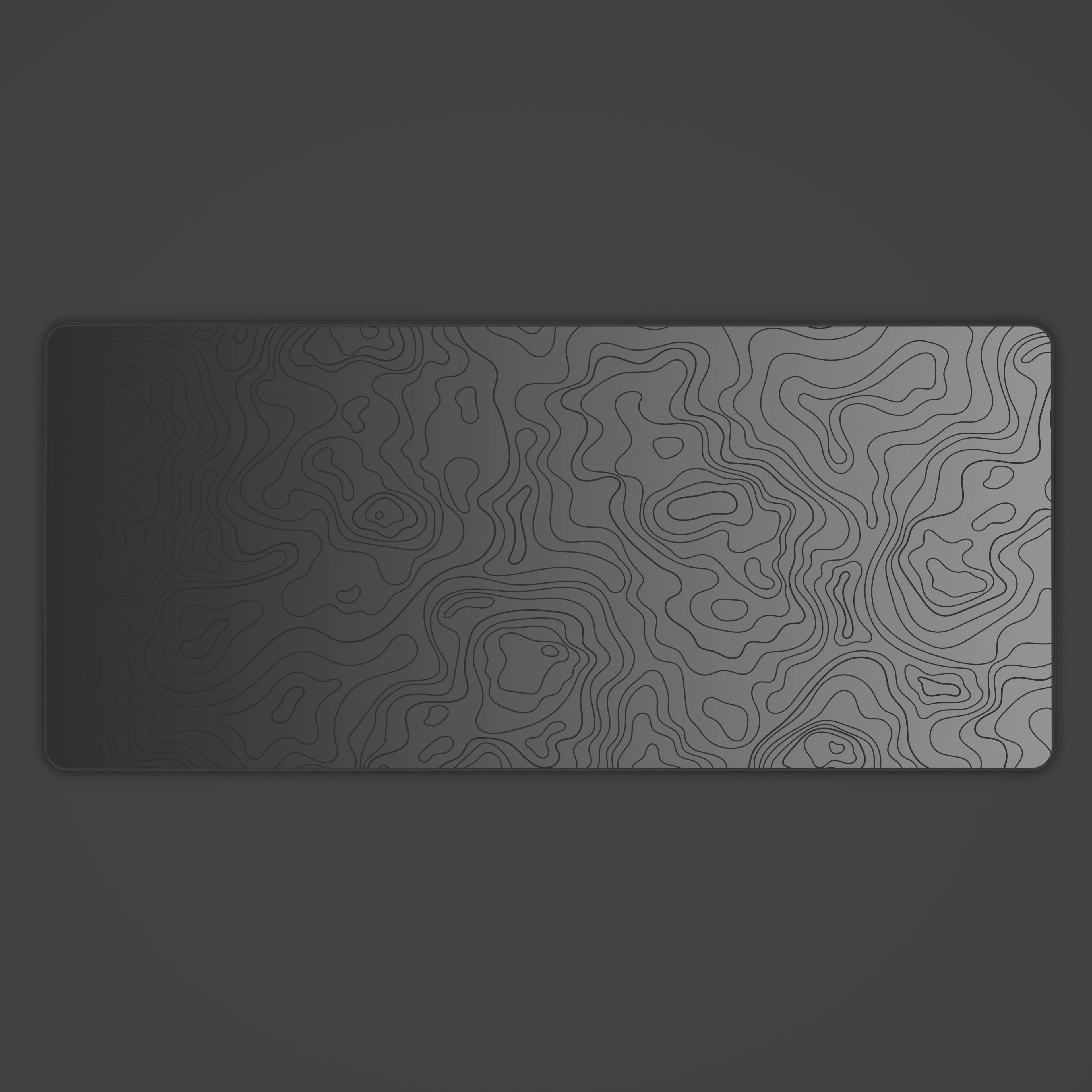 Shadow Topo Desk Mat