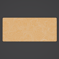 Tangerine (Ver. 2) Topo Desk Mat