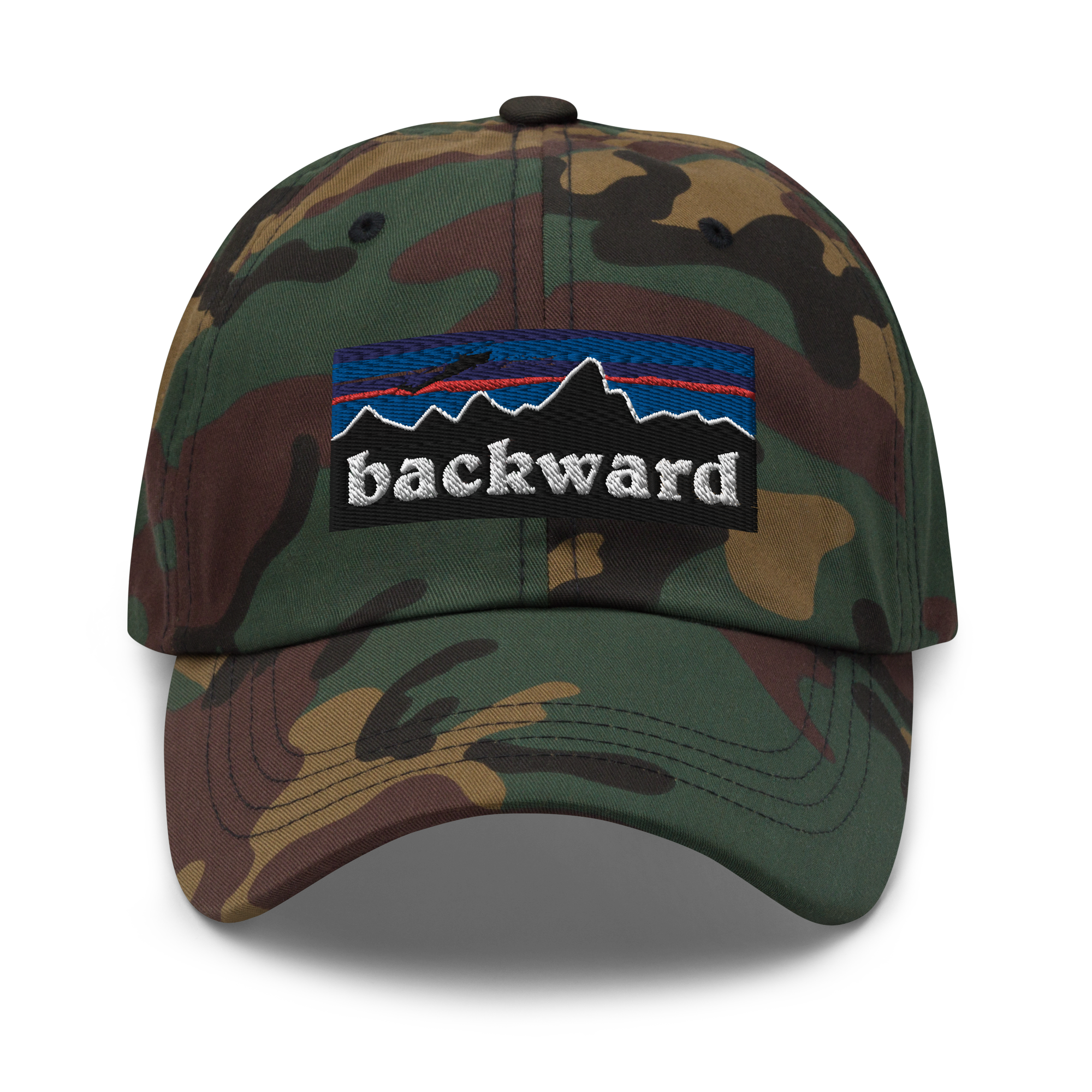 Backward Dad Hat - Stylish & Versatile Unisex Cap
