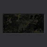 Multicam Black Camo Desk Mat | Sleek Tactical Style