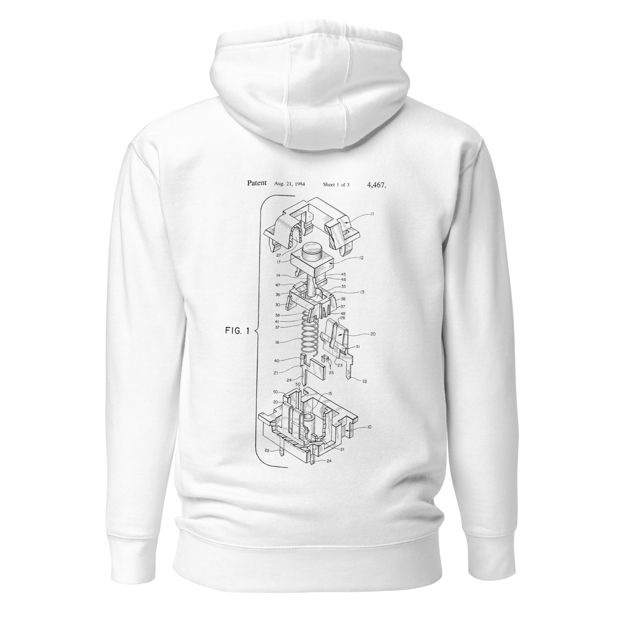 Mechanical Switch Patent Hoodie